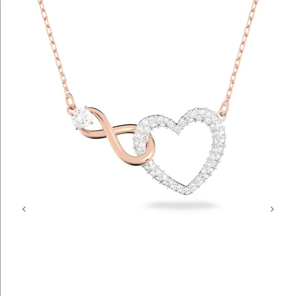 Swarovski heart infinity necklace - Picture 2 of 5
